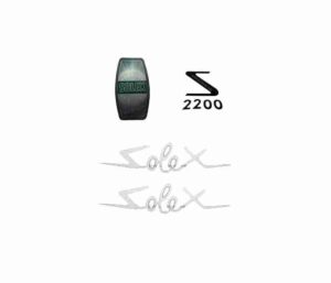 Kit Autocolantes Solex 2200