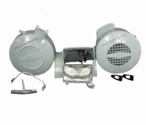 KIT/PACK Deposito, capot do farol, Capot do volante CINZA