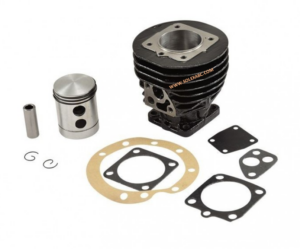 Kit Cilindro e pistão 39.50mm solex completo com segmentos e juntas